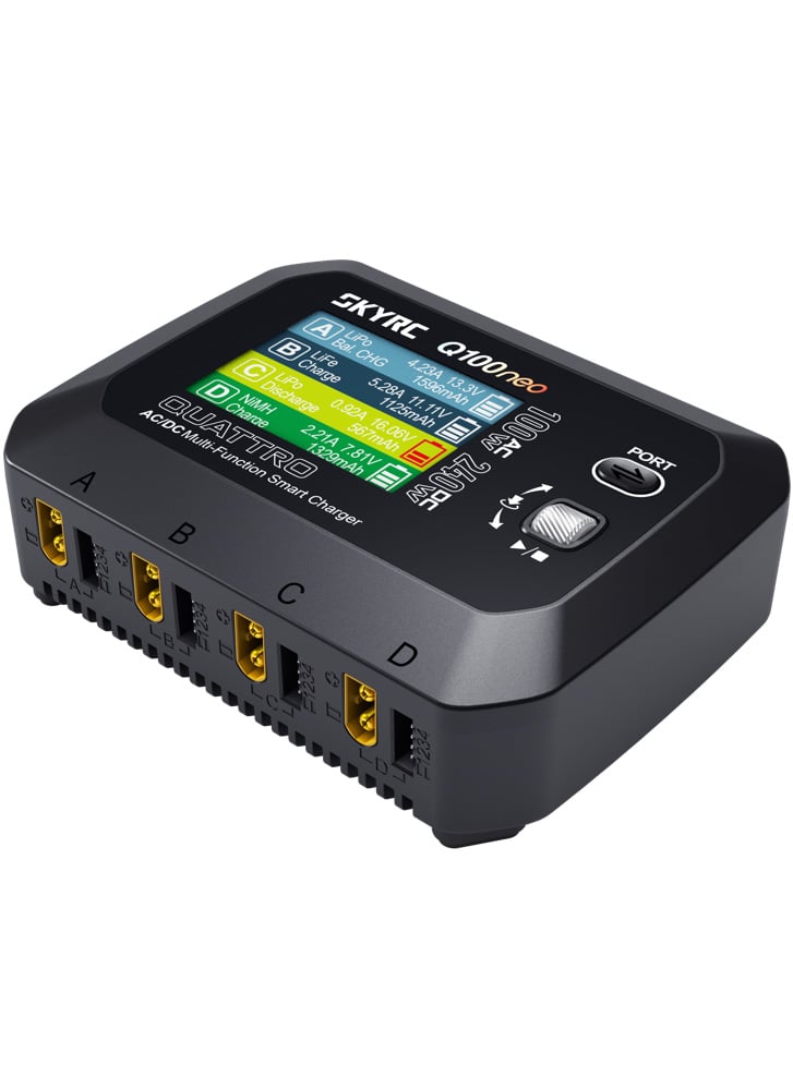 SkyRC Q100 Neo AC/DC 1-4S Battery Charger (XT60)