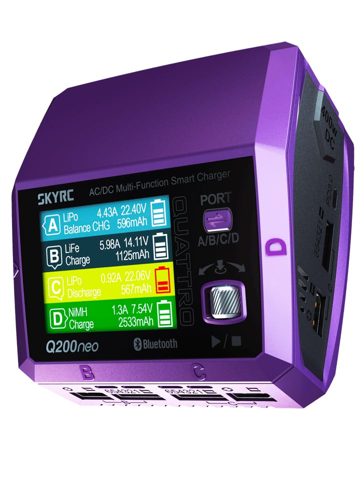 SkyRC Q200 Neo AC/DC 4x Output Battery Charger