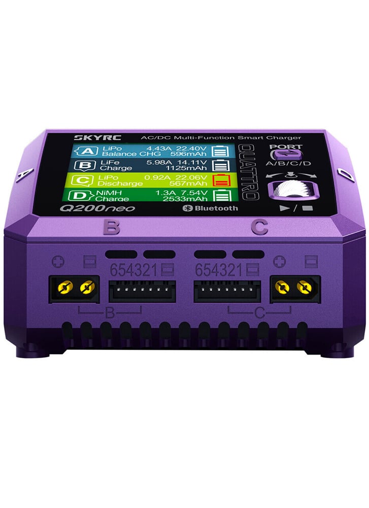 SkyRC Q200 Neo AC/DC 4x Output Battery Charger