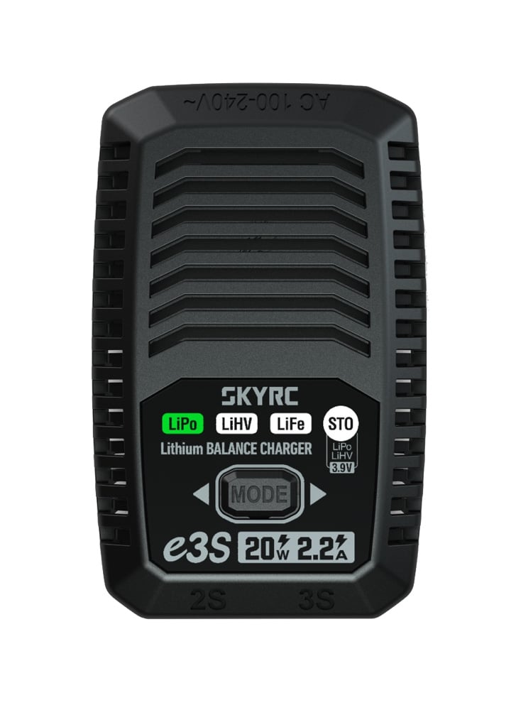 SkyRC e3S 2-3S LiPo / LiHV / LiFe 20W 2.2A