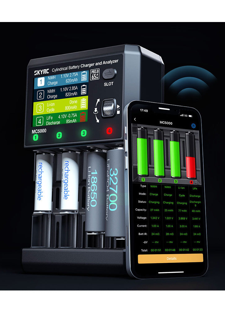 SkyRC MC5000 Universal Cell Type Battery Charger & Analyzer
