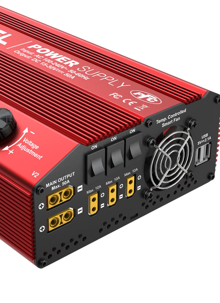 SkyRc eFuel 50A 1200W 15-30V DC Switching Power Supply V2