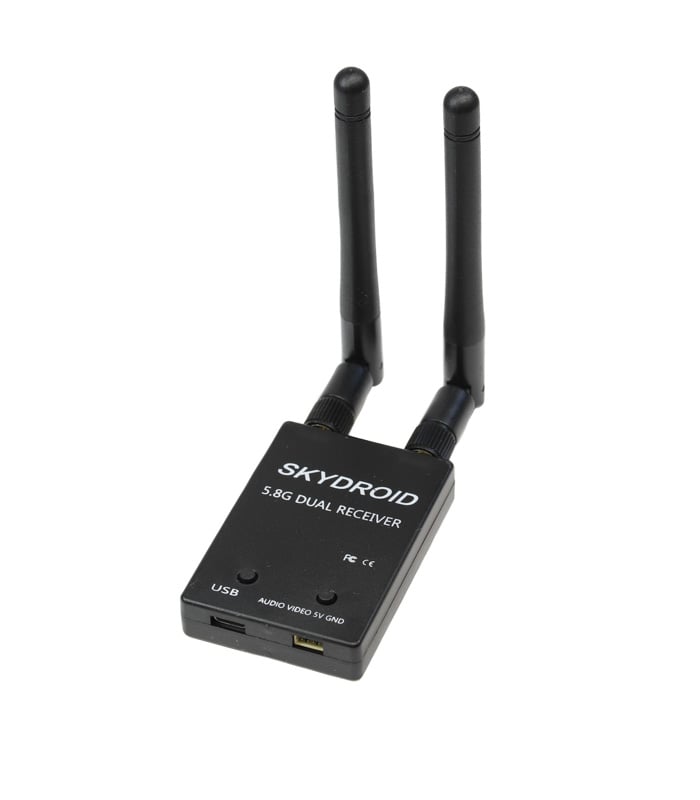 Skydroid 5.8GHz 150CH OTG FPV Diversity Receiver for Tablet / Phone