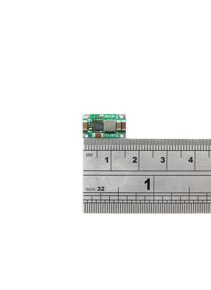 Mini 5V (3A) /12V (2A) Step Down Voltage Regulator – Input 2-6S
