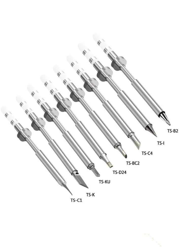 Sequre Replacement Soldering Iron Tips for SQ-001 / SQ-D60B