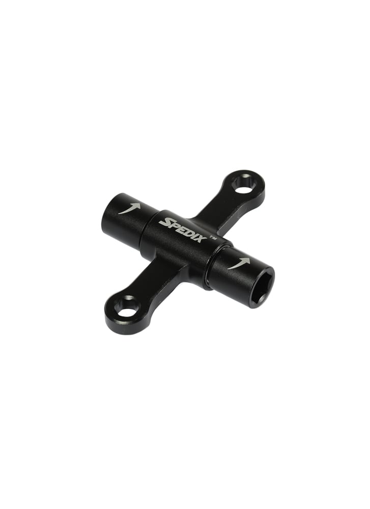Spedix Quad Wrench with One-Way Bearings