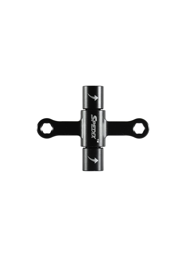 Spedix Quad Wrench with One-Way Bearings