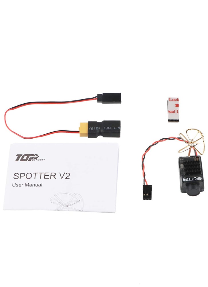 Spotter V2 Micro FPV All-in-One AIO Camera VTX 20mW / 200mW 40CH with OSD