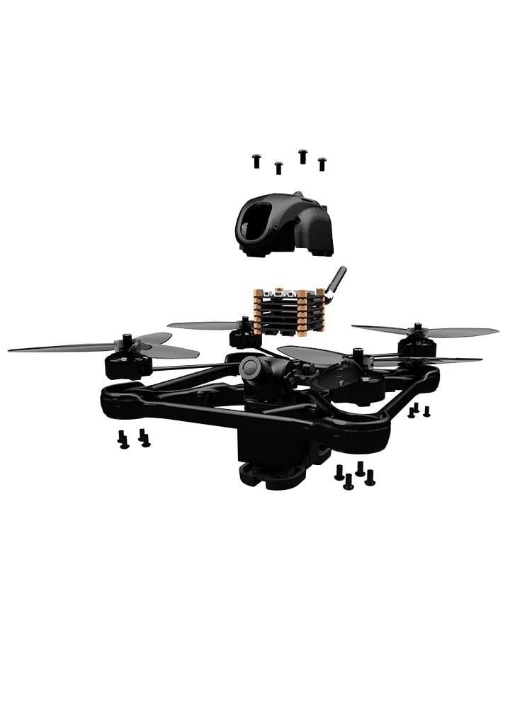 TBS Oblivion UniBody FPV Racing Drone PNP