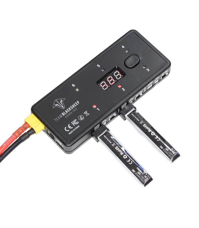 Team BlackSheep TinyWhoop Micro Battery Charger V2 – LiPo / LiHv