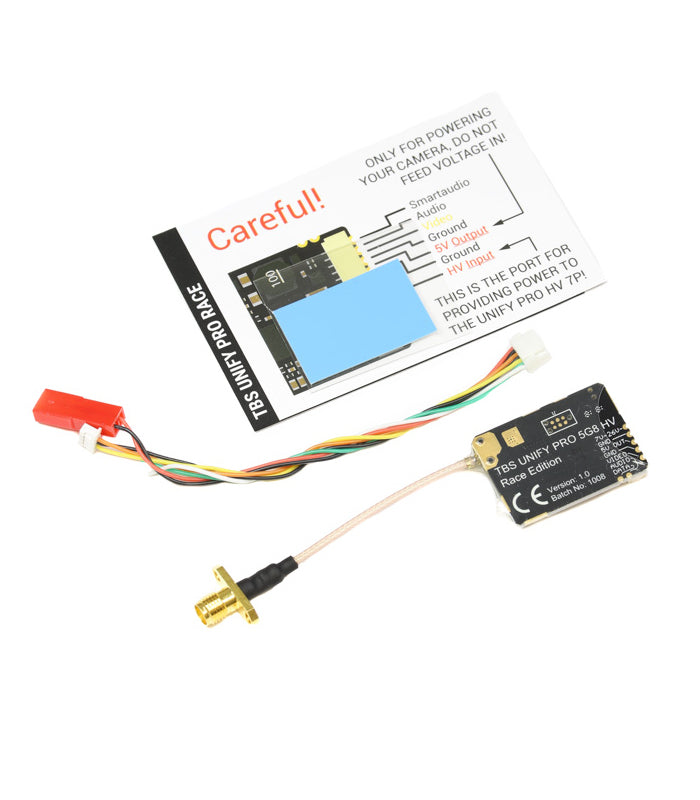 TBS Unify Pro 5G8 HV RACE Video Transmitter 25-200mW (SMA)