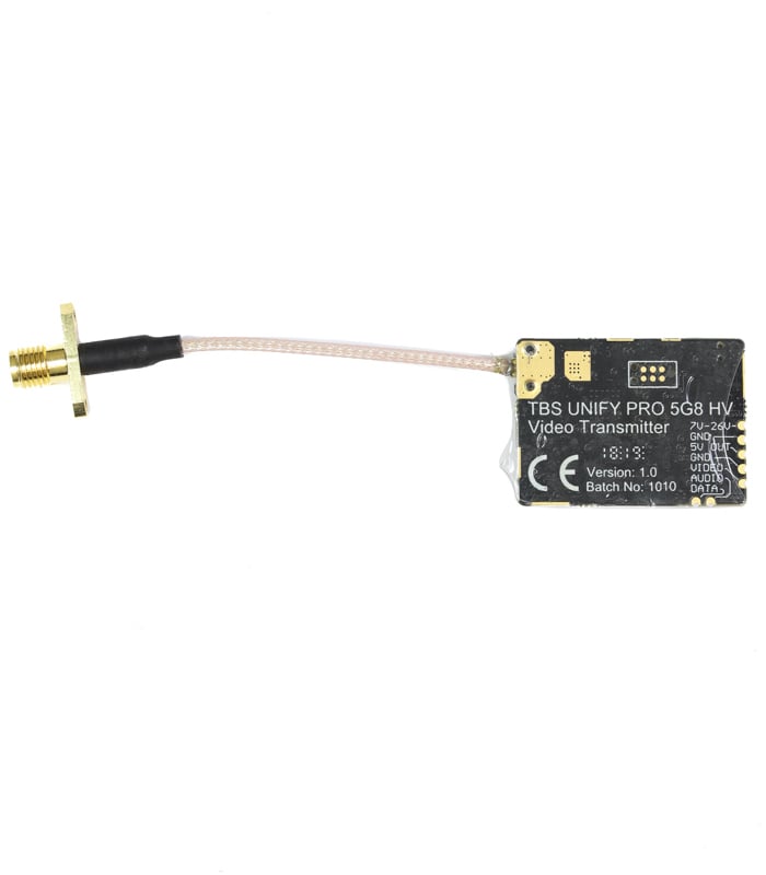 TBS Unify Pro 5G8 HV 25-800mW 5.8GHz Video Transmitter (SMA)