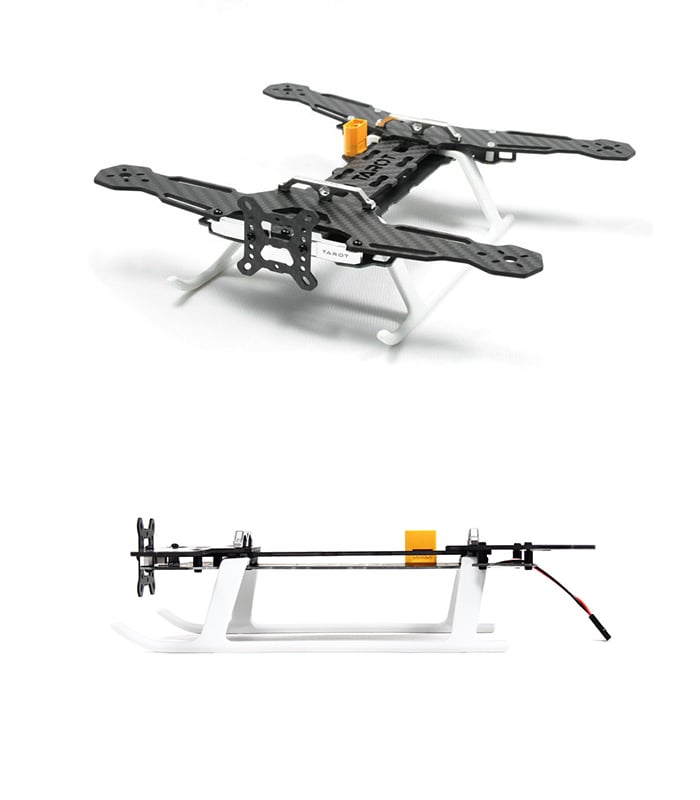 Heli Style Landing Gear Skids for 250 Class Racing Drone