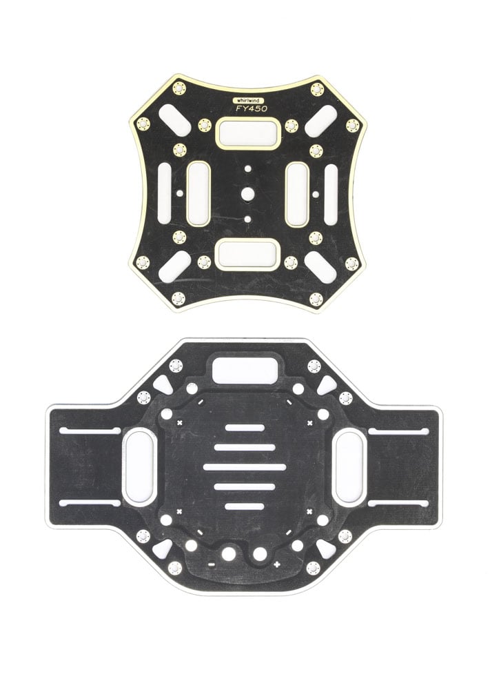 Tarot FireFly 450 Replacement Upper and Lower Frame Plates