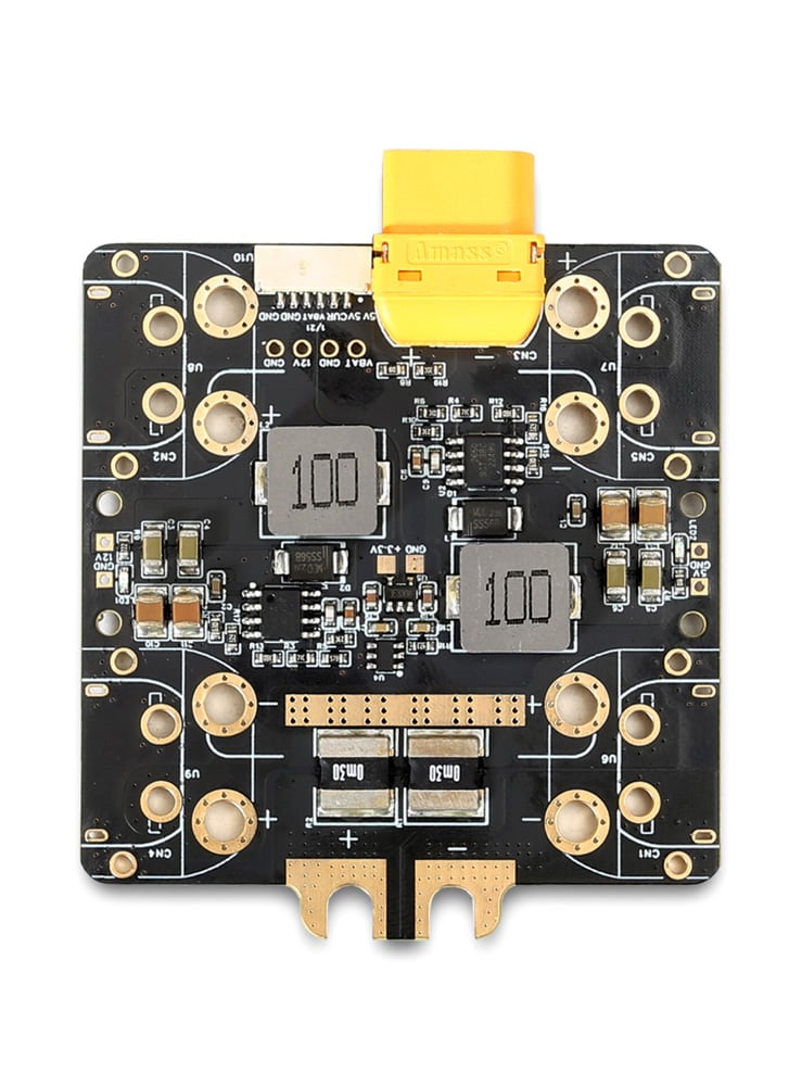 Tarot 100A 12S Quadcopter Power Distribution Board Hub with Voltage and Current Meter – TL3302