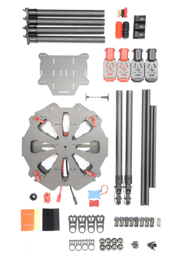 Tarot X4 Carbon Fibre Foldable Quadcopter Frame – TL4X001