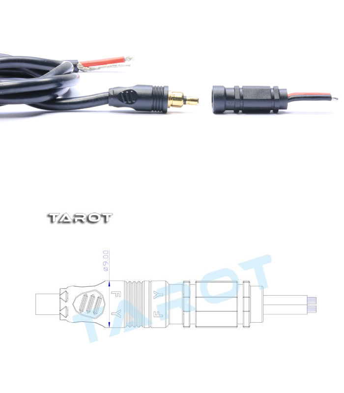 Tarot X Series ESC Power Coaxial Cable – TL8X004