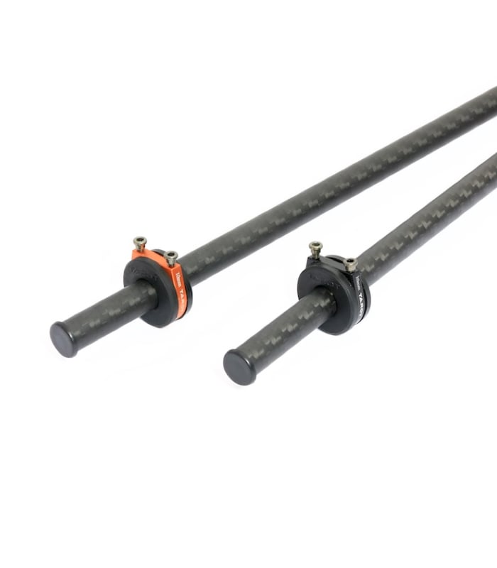 Tarot Aluminium Tube Clamp with Shock Absorbing Rubber Damper 10mm – 2Pcs TL68B10