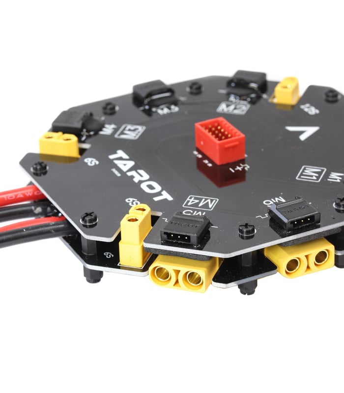 Tarot High Current Heavy lift 12S 480A PDB & 6X Signal Hub – TL2996