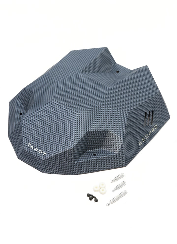 Tarot 680 PRO Carbon Effect Canopy with Fitting Kit