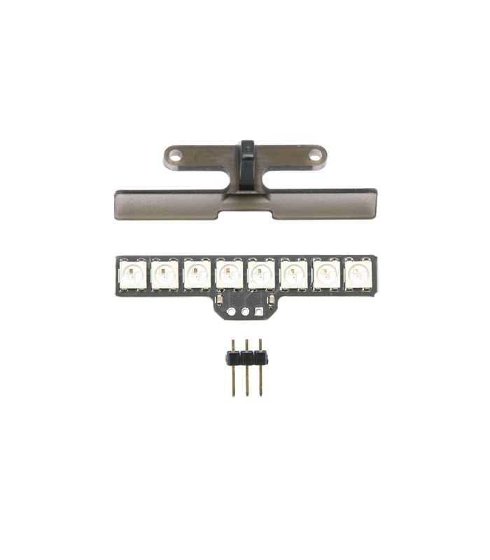 Programmable BetaFlight RGB 7 Colour 5V LED Board with Mount (50x12mm)