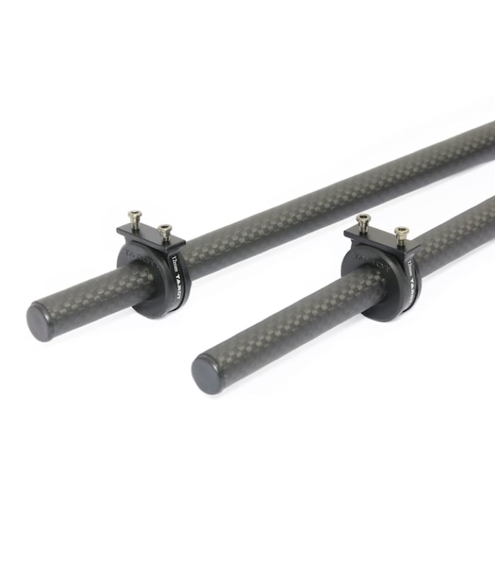 Tarot Aluminium Tube Clamp with Shock Absorbing Rubber Damper 12mm – 2Pcs TL96016