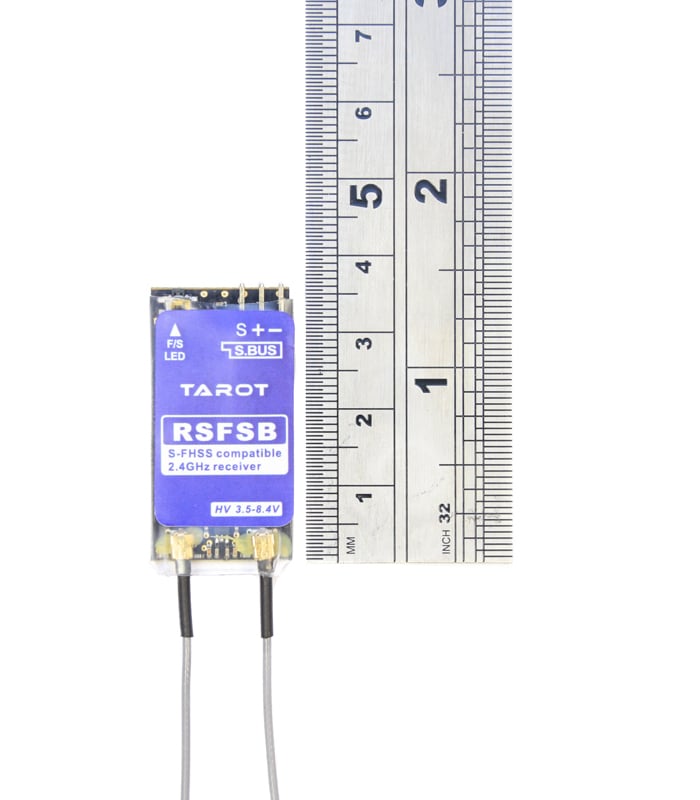 Tarot Micro 2.4Ghz 8CH Futaba FHSS Compatible SBUS Receiver​