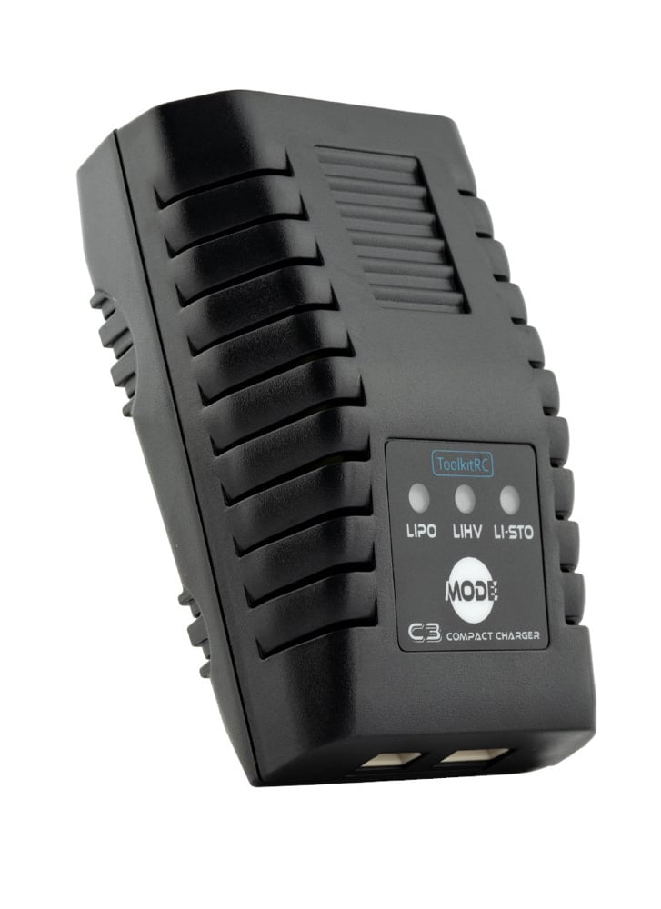 ToolkitRC – C3 Compact AC Charger 2-3S 25w 2.2A LiPo/LiHV