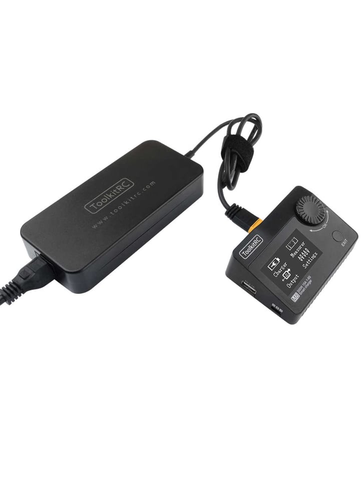 ToolKitRC ADP200 200W Power Supply with XT60 Output (UK Plug)