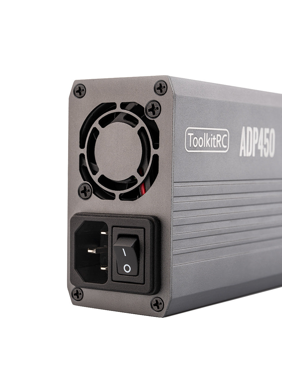 ToolKitRC ADP450 450W 24V 19A Power Supply with XT60 Output (UK Plug)