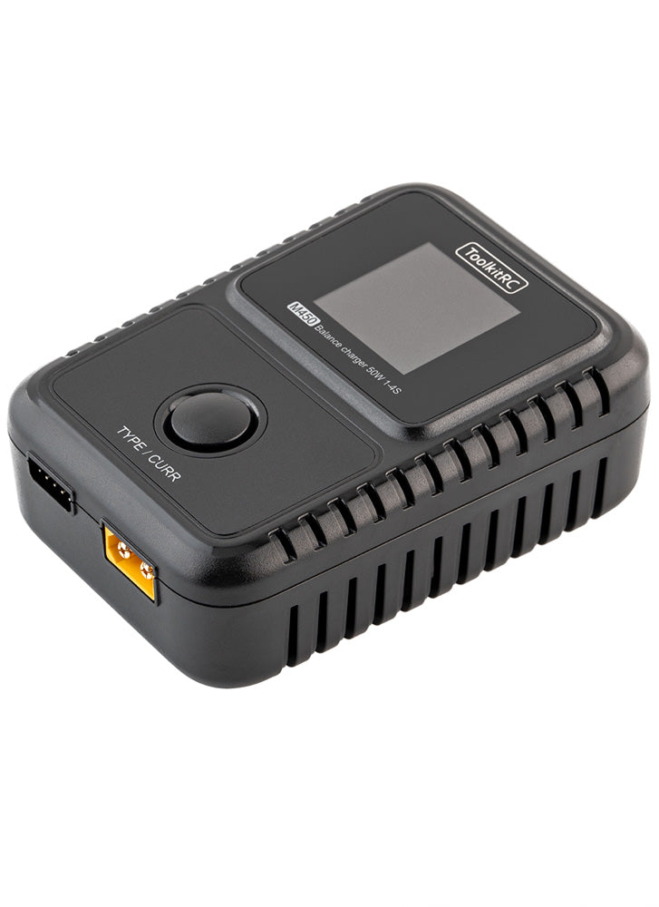 ToolkitRC M450 Compact AC 2-4S Battery Charger