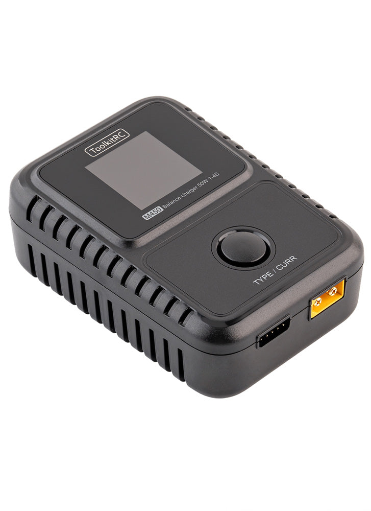 ToolkitRC M450 Compact AC 2-4S Battery Charger