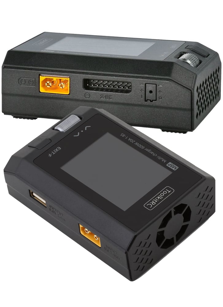 ToolkitRC M8P 600W 25A Charger, Cell Checker, Servo Tester, Signal Tester