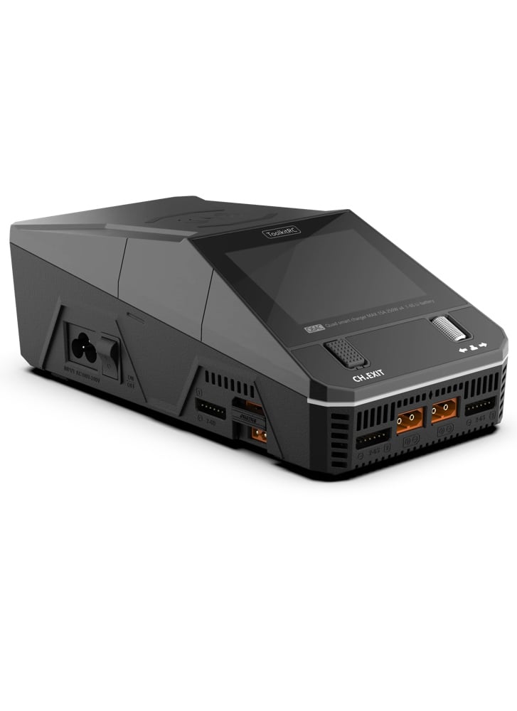 ToolkitRC Q6AC 1-6S AC 250W / DC 1000W Quad Smart Charger​