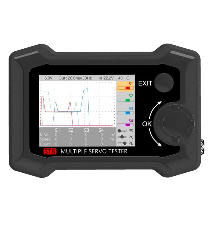 ToolkitRC ST8 Advanced Multi-Servo Tester
