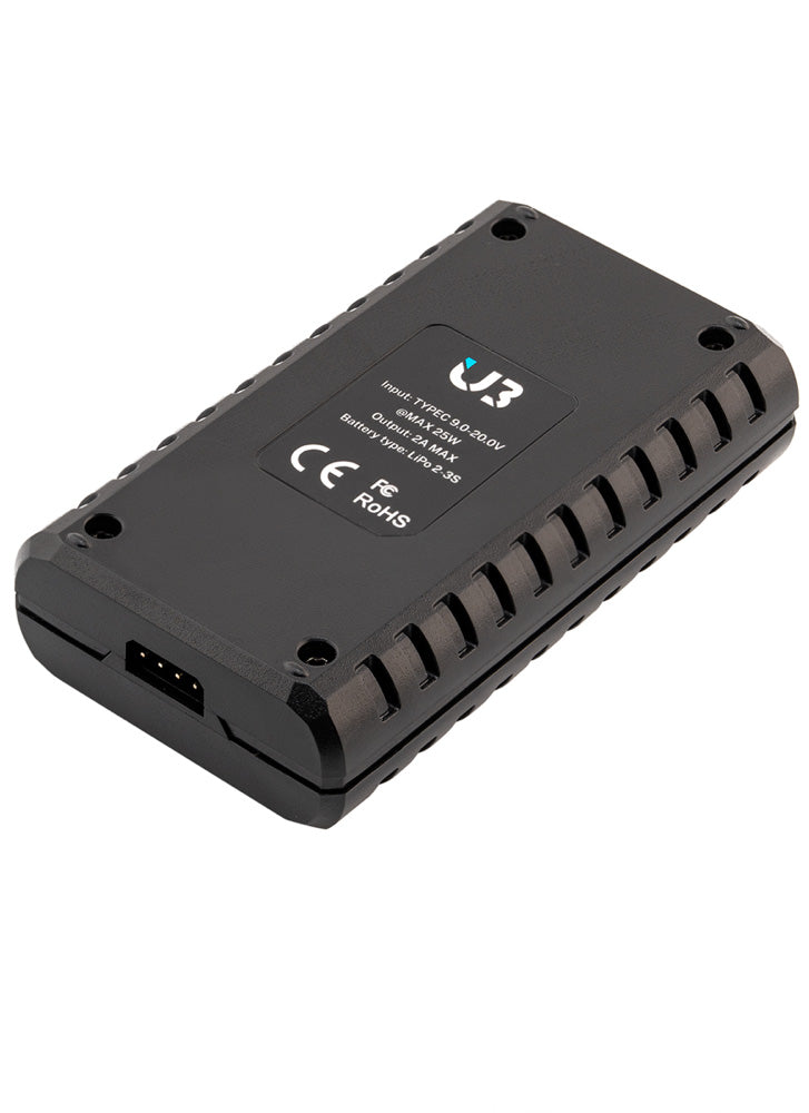 ToolkitRC U3 2.0A 2-3S USB-C LiPo Battery Charger