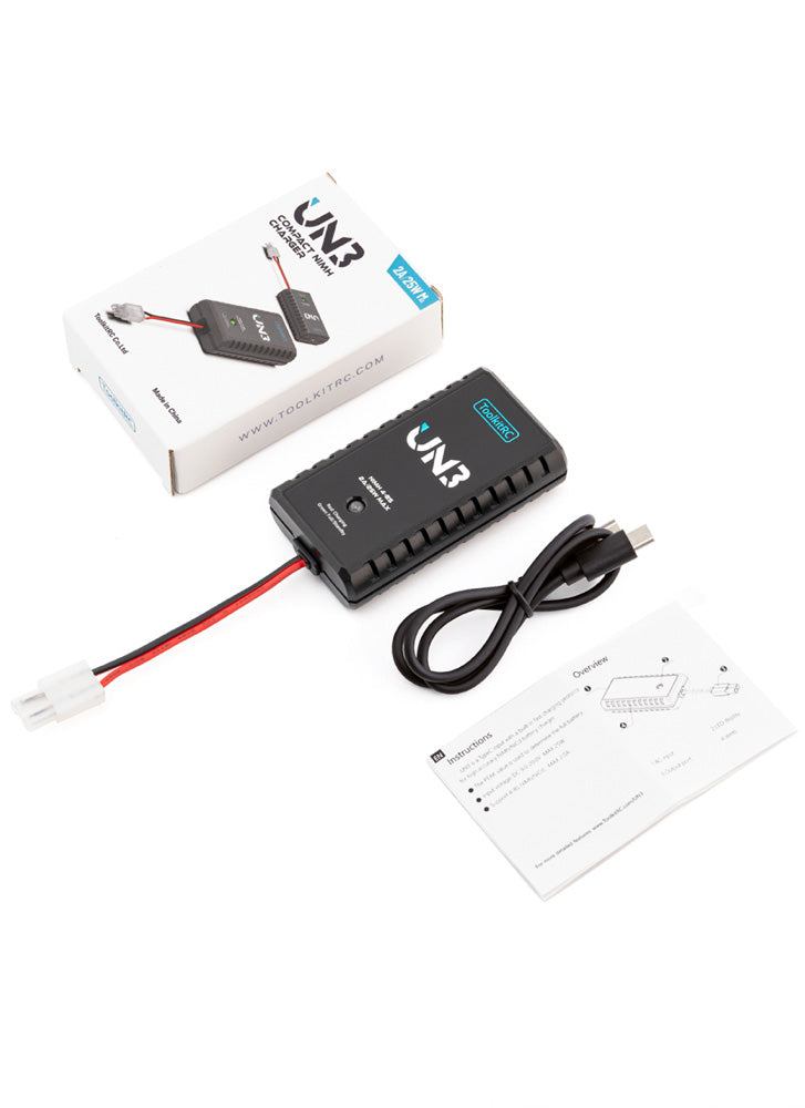 ToolkitRC UN3 2.0A 4-8S USB-C NiMH Battery Charger