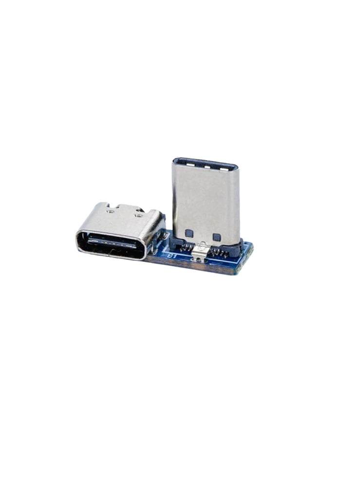 Type C USB Adapter 90 Degree Compact Extension Board