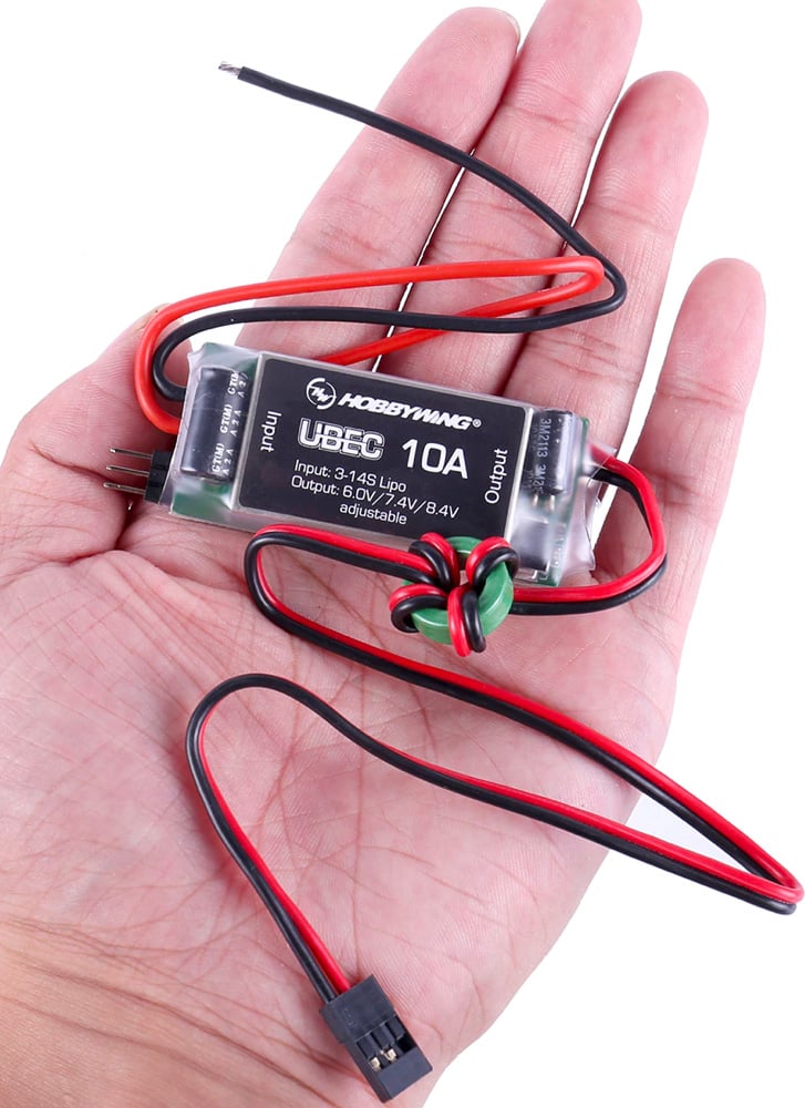 Hobbywing 10A 3-14S UBEC with 6.0V/7.4V/8.4V Output