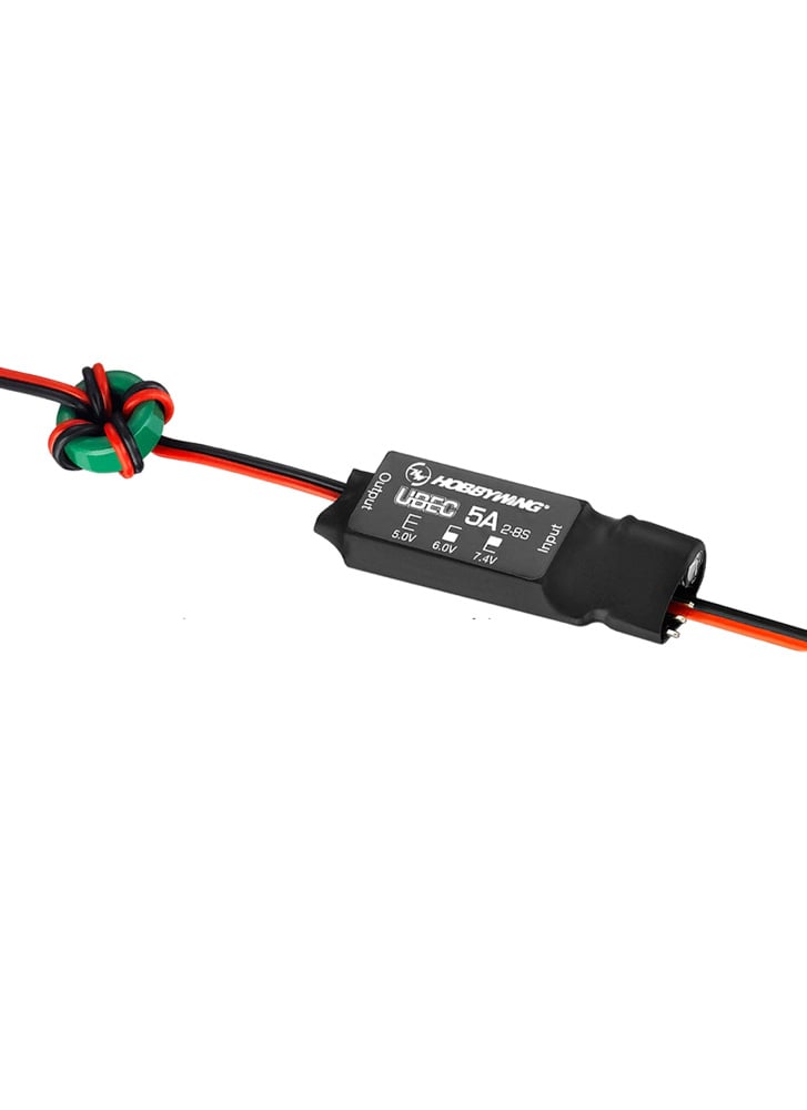 Hobbywing 5A 2-8S UBEC with 5.0V/6.0V/7.4V Output