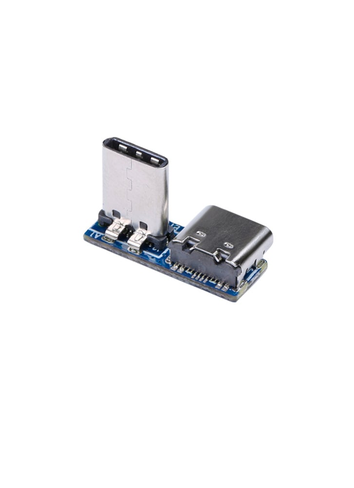 Type C USB Adapter 90 Degree Compact Extension Board