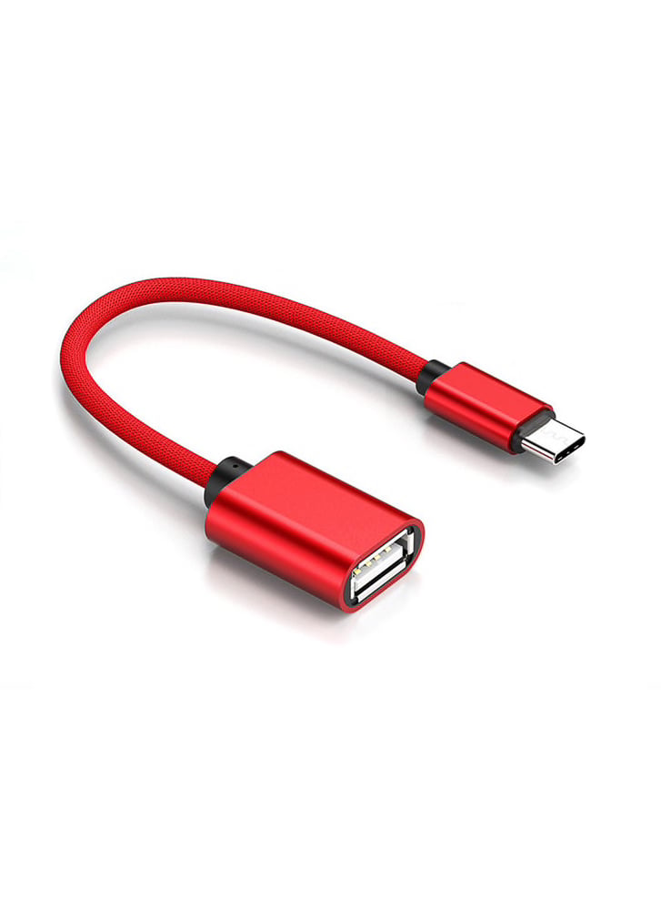 Type C USB Male to Standard USB Female OTG Adapter Cable