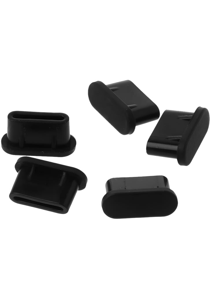 Silicone Dustproof Port Cover for USB Type C (5Pc)