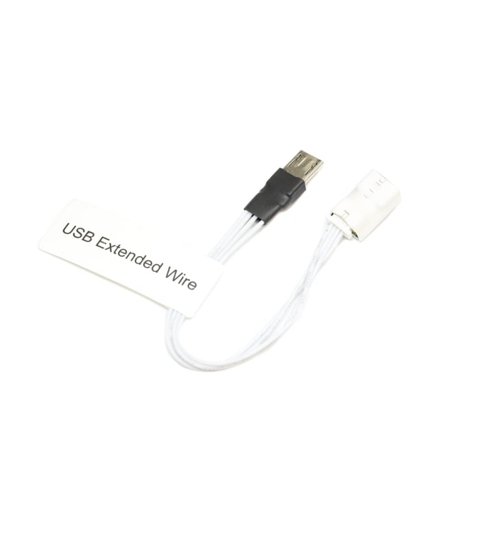 Super Lightweight Micro USB (B) Extension Wire – 10cm