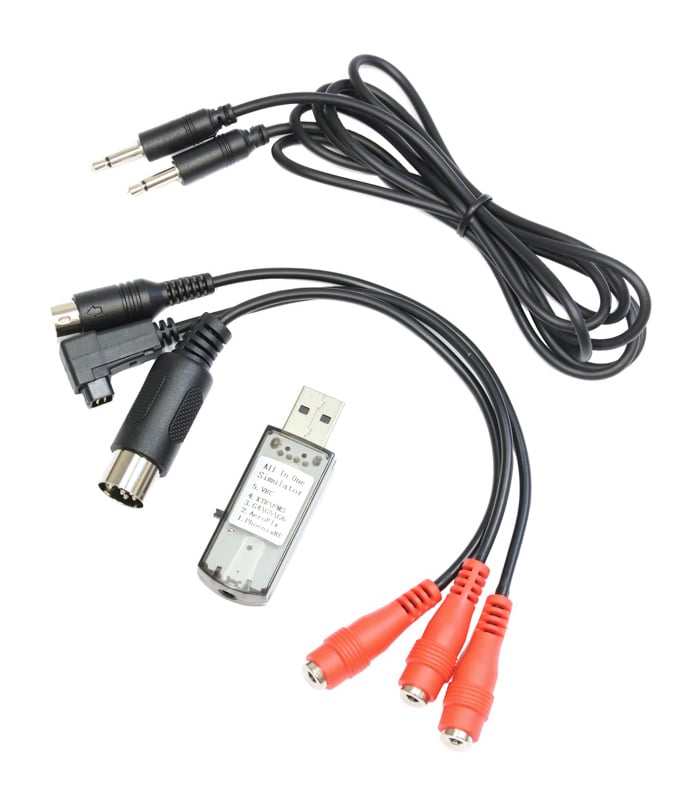 Universal USB Flight Simulator Adapter Cable for Phoenix, AeroFly, FMS & Others
