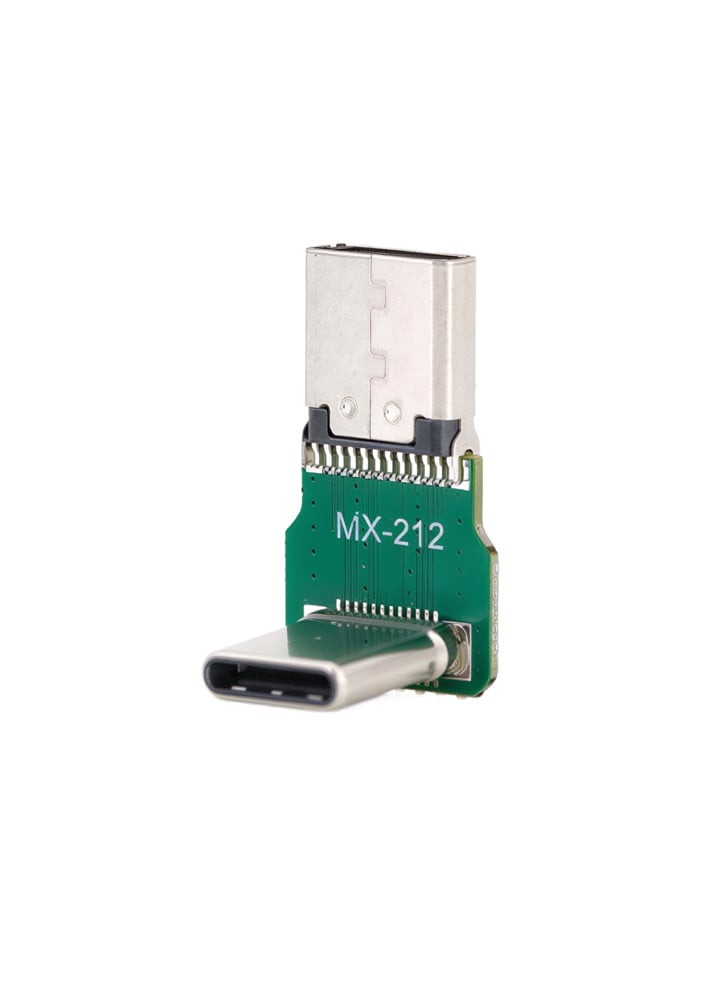 USB-C Male to Female 90-Degree Adapter