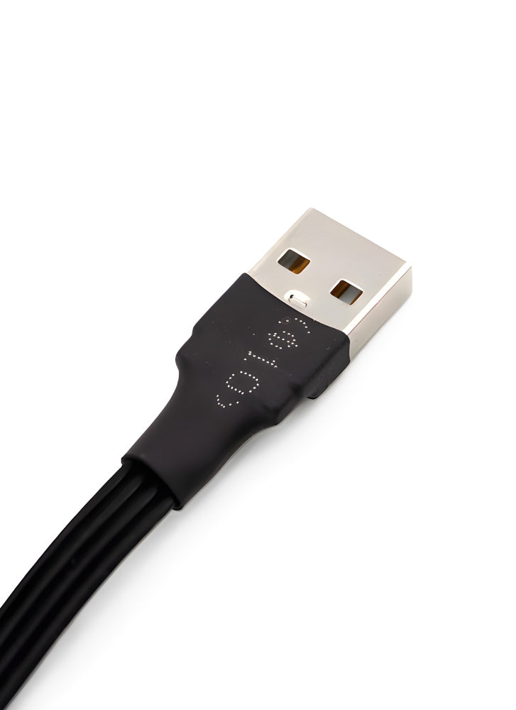 TBS Low-Profile 90 Degree USB Type-C to USB-A Male Data Cable – 50CM