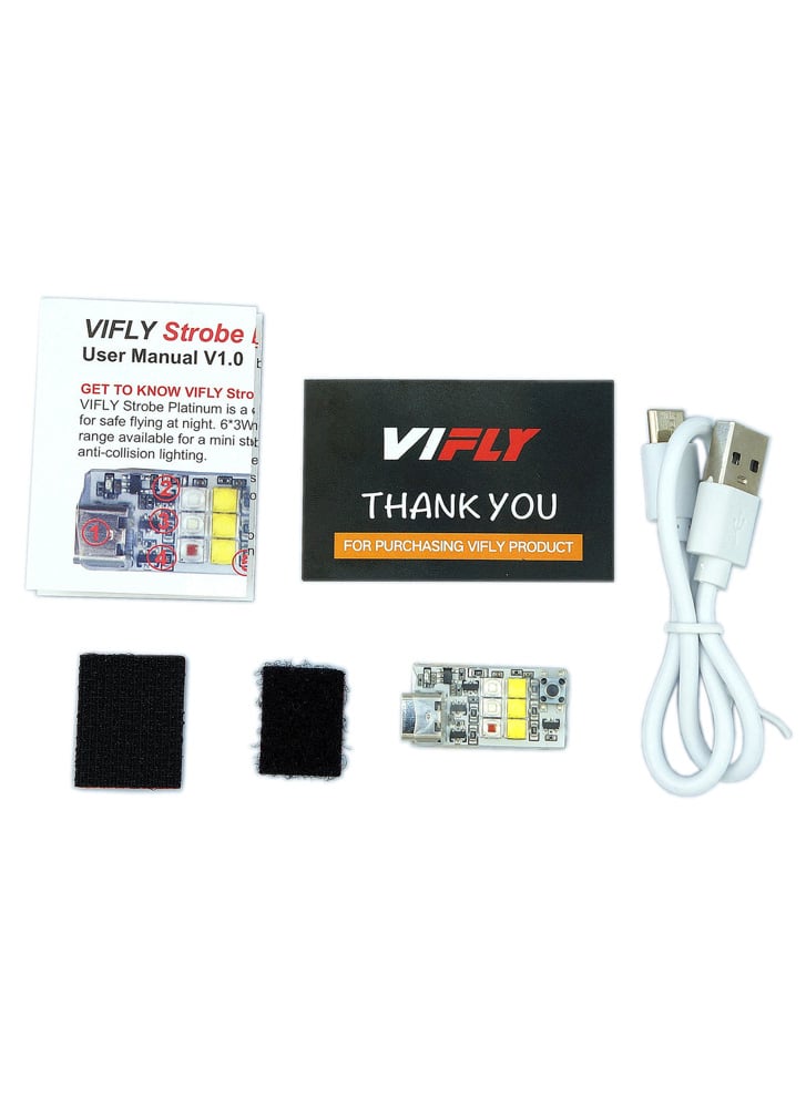 VIFLY Strobe Platinum Anti-Collision Drone LED Light