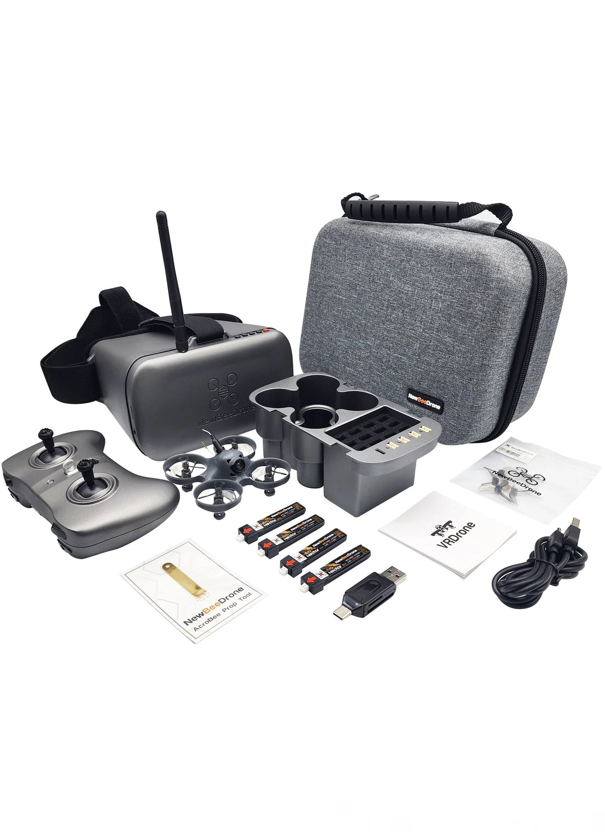 NewBeeDrone VR Drone Brushed RTF Bundle V2.5