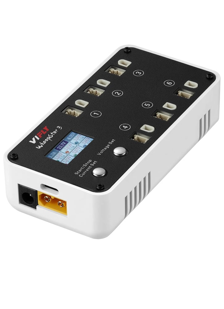 VIFLY WhoopStor V3 1S LiPo Battery Charger / Discharger (PH2 / BT2.0)